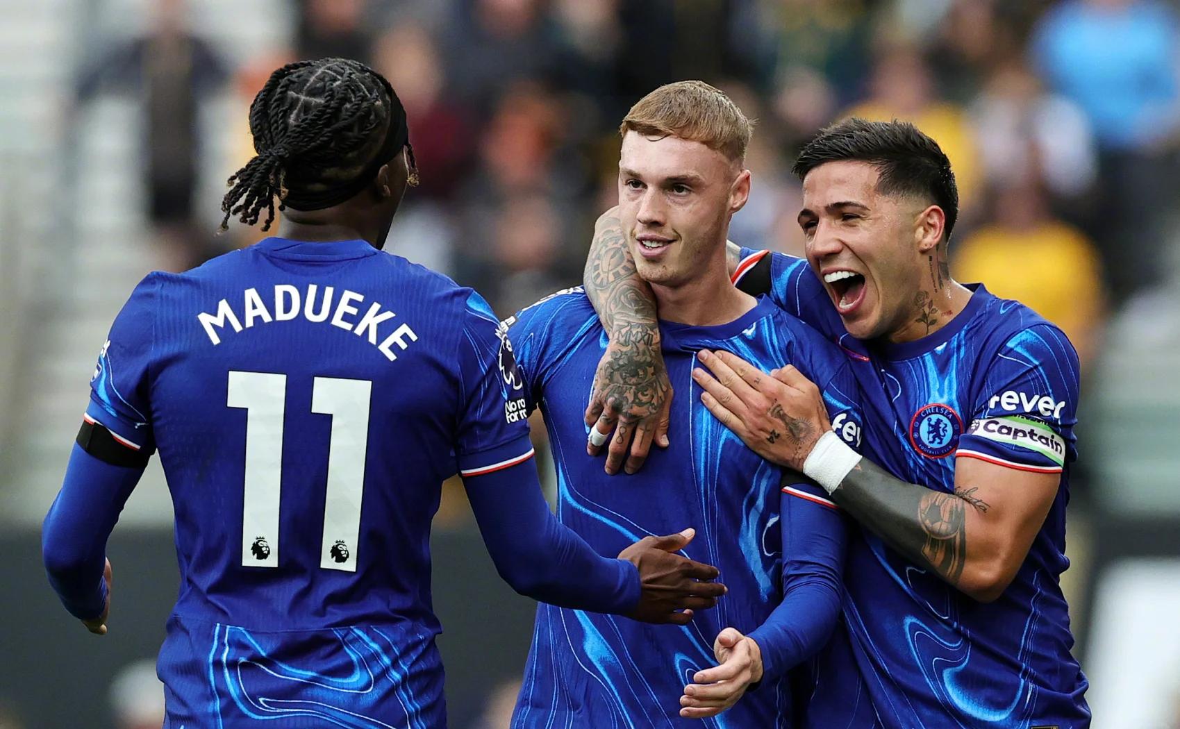 切尔西进攻组织有方，球队火力全开